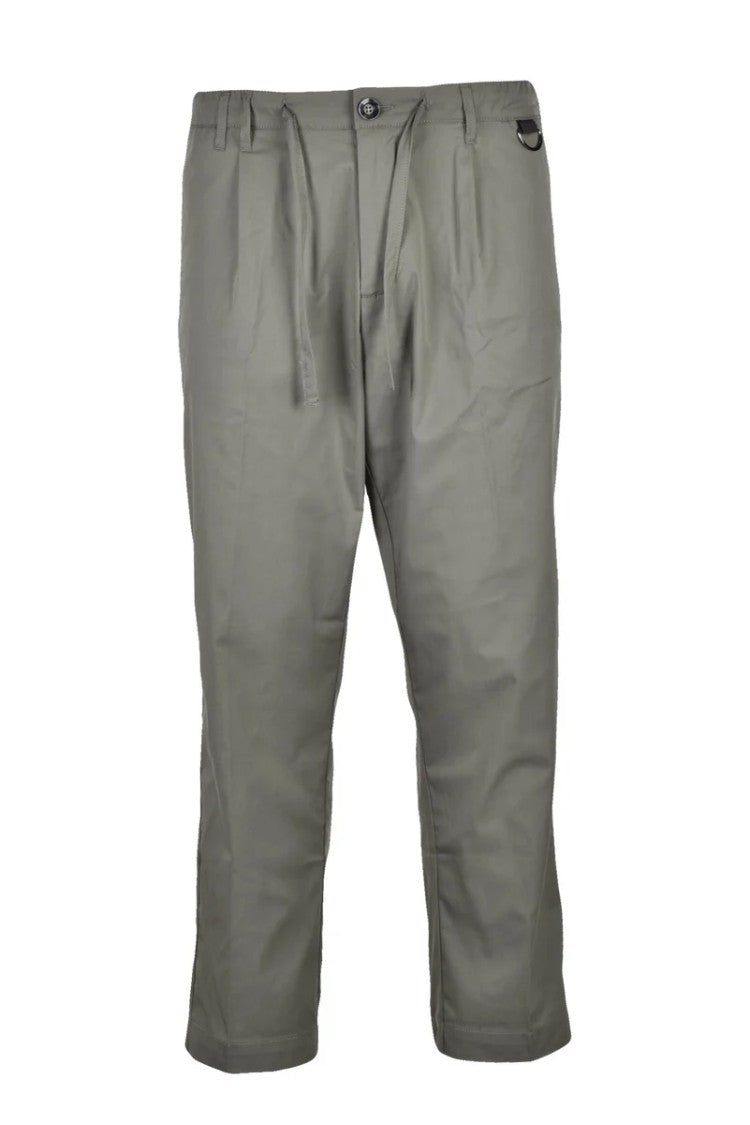 Officina 36 Stretch Nylon Trousers - Military Green