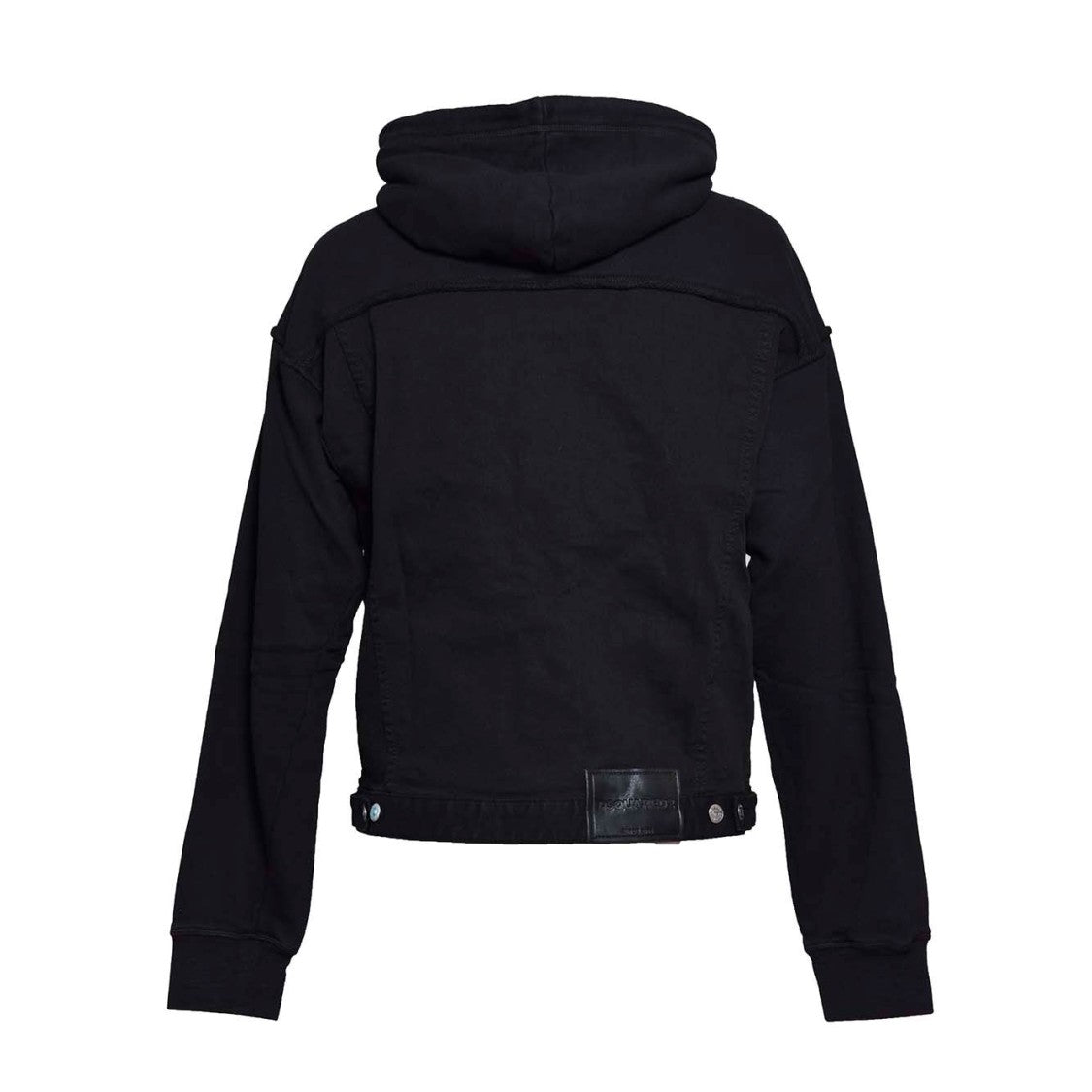 Dsquared2 Cotton-Blend Denim Worker Jacket With Hood