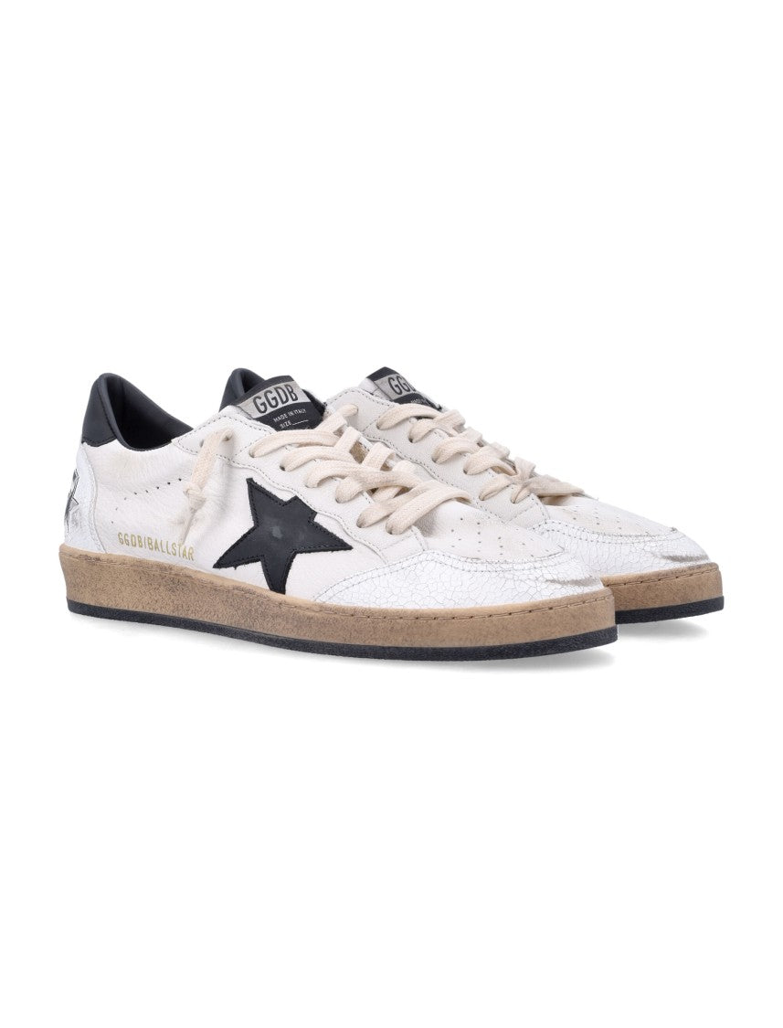 Golden Goose Ball Star White Nappa Leather Sneakers