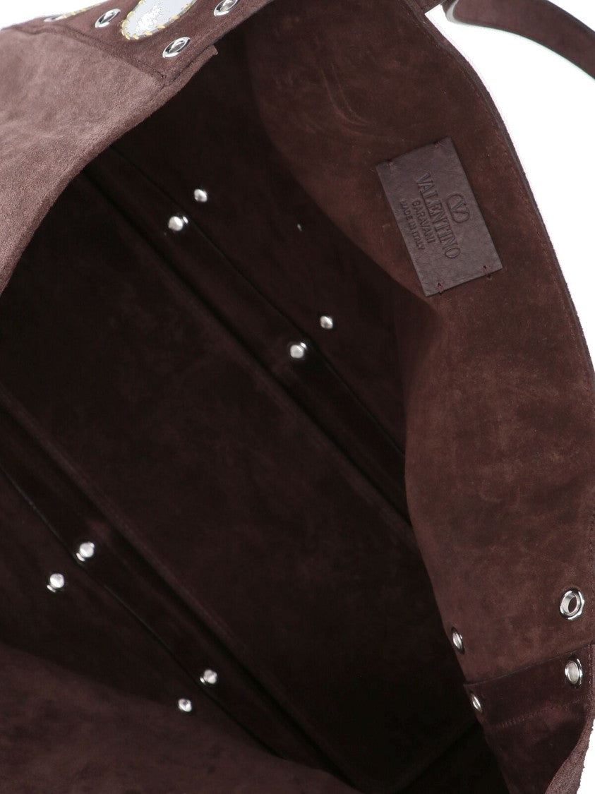 Valentino Garavani Nellcôte Tote Bag With Embroidered Details