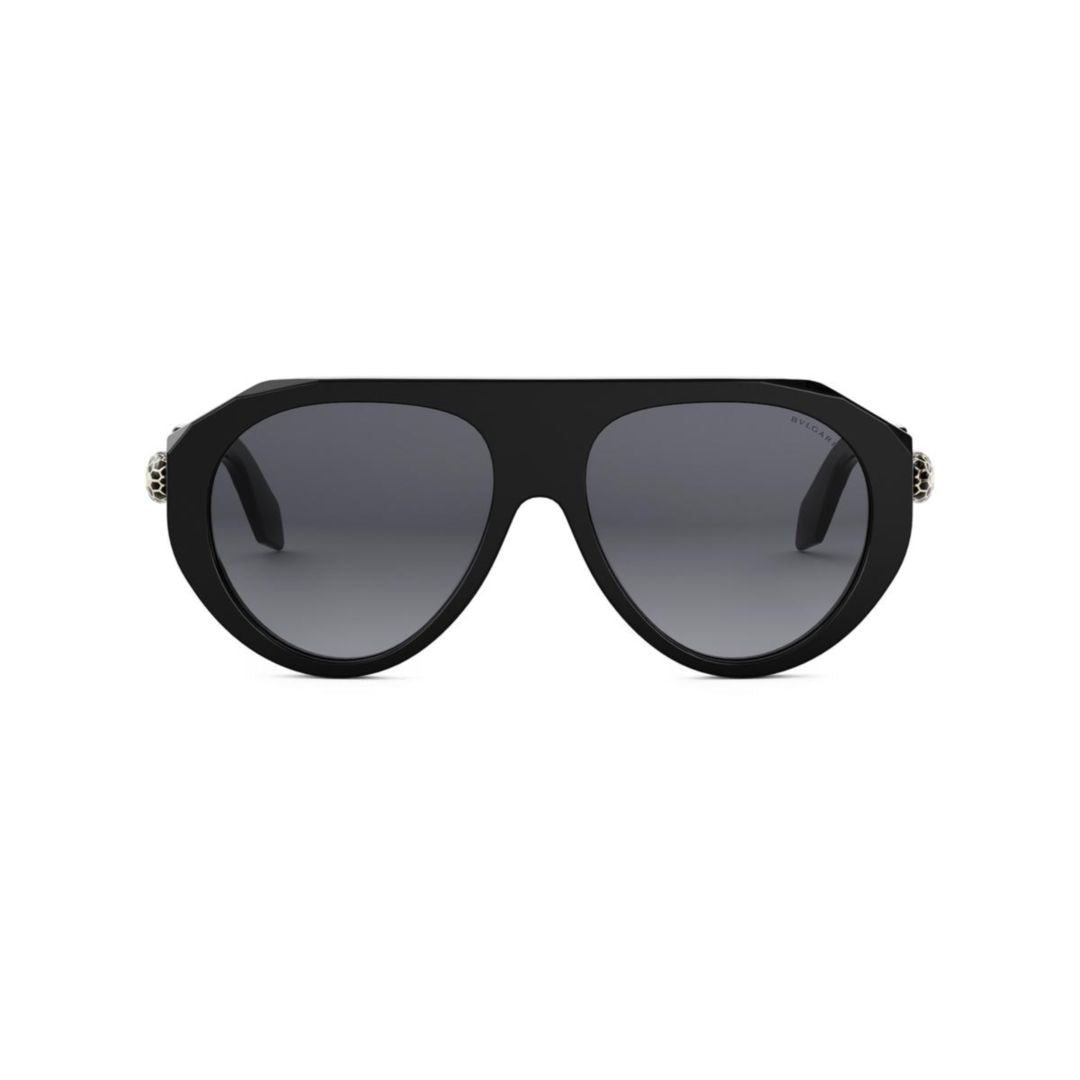 Bulgari Oversized Black Bv40060i Sunglasses