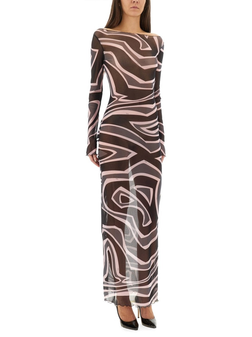 Pucci Labyrinth Print Dress