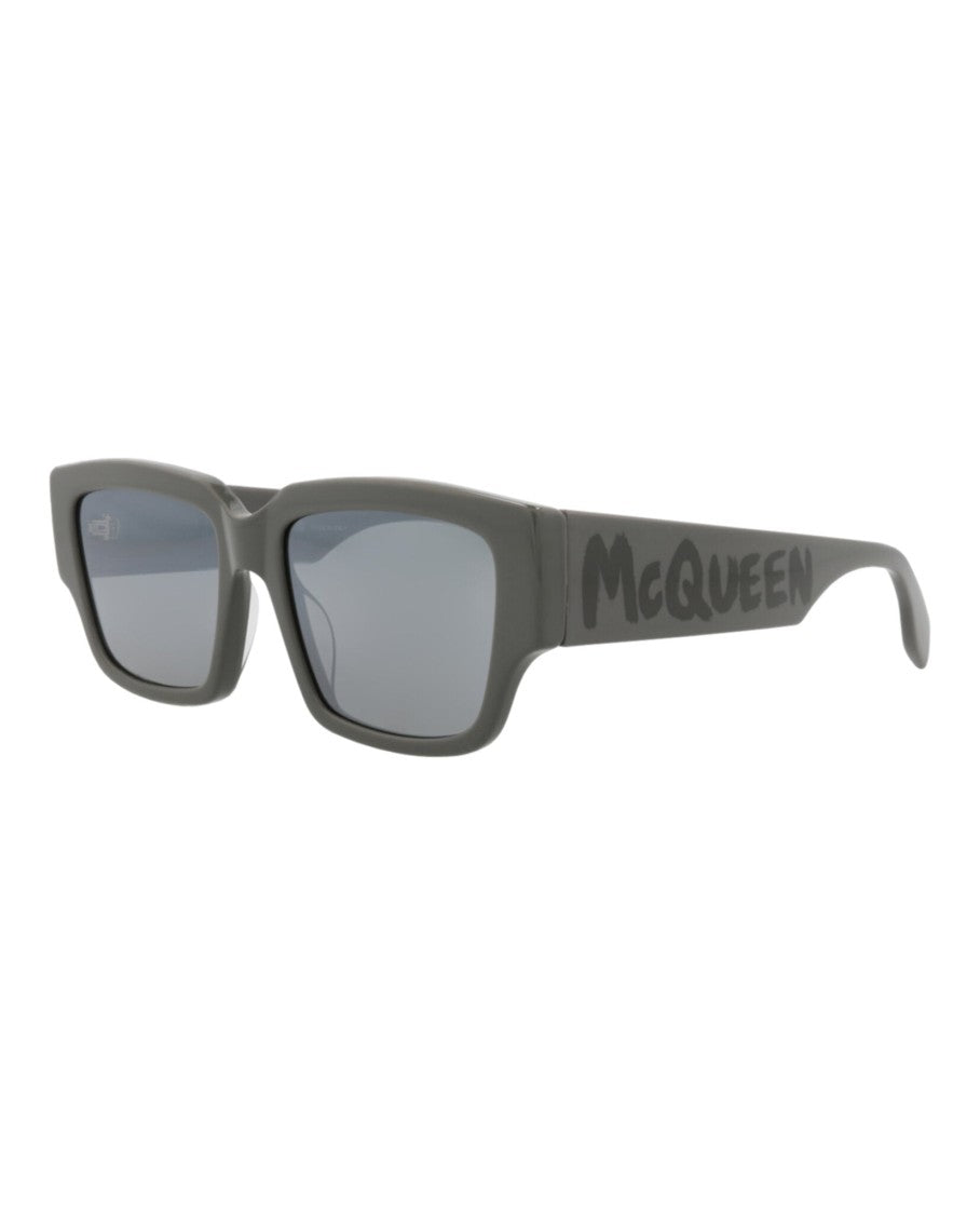 Alexander Mcqueen Square-Frame Recycled Acetate Sunglasses