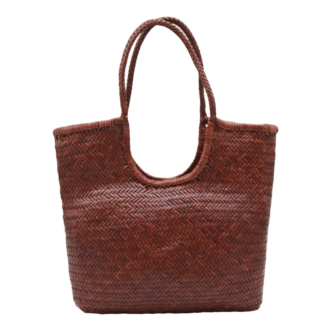 Dragon Diffusion Medium Woven Braided Handle Tote Bag