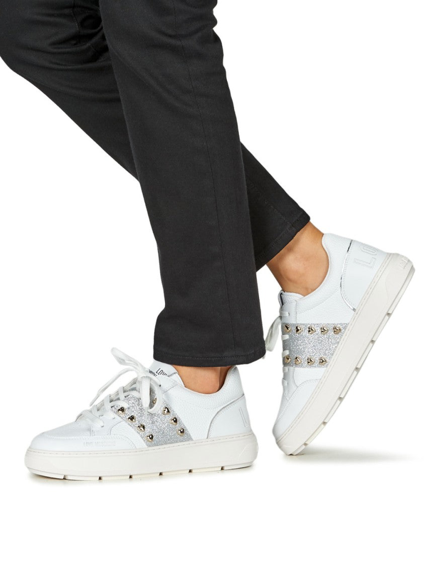 Moschino Bold 40 Studded Sneakers