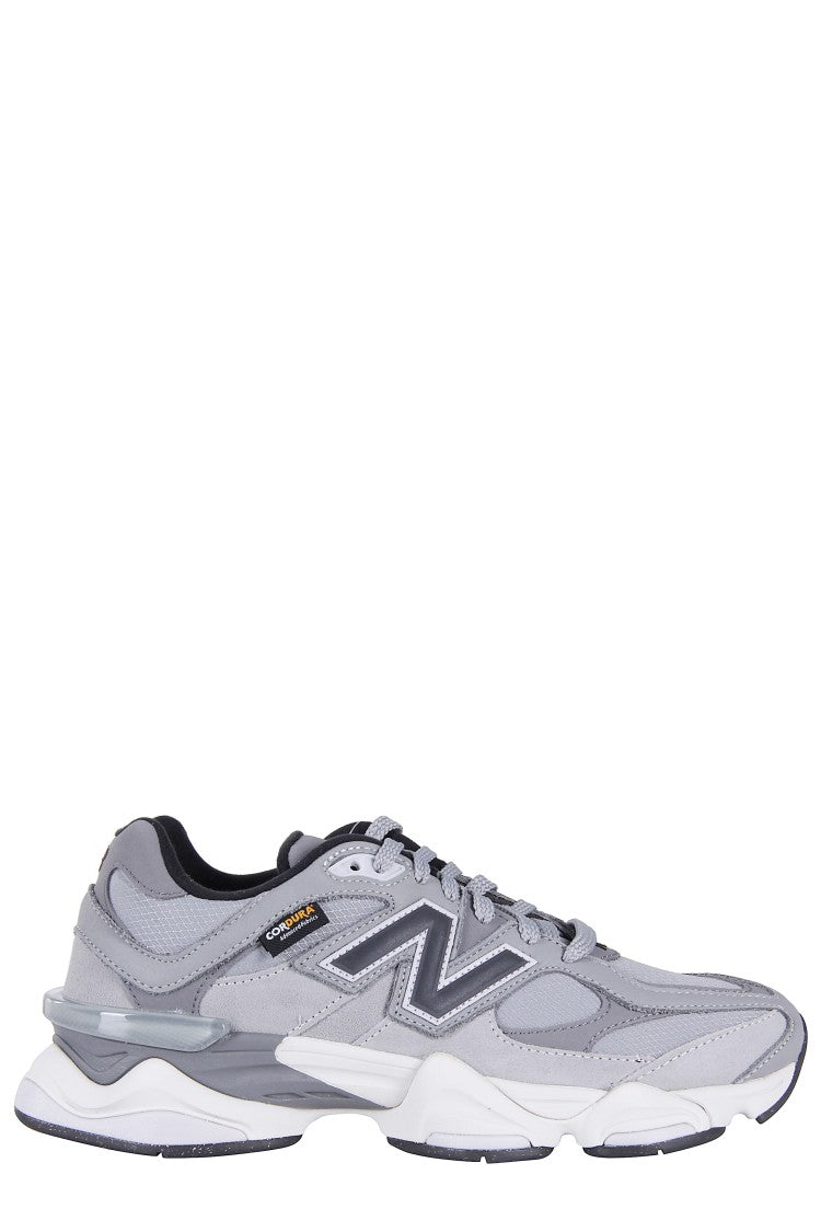 New Balance Slate Grey Suede And Mesh Sneakers