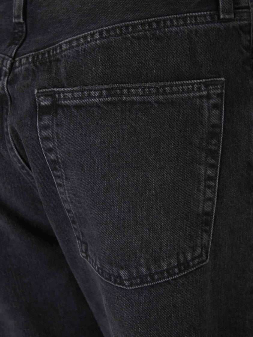 Agolde Relaxed Straight-Leg Jeans With Vintage Wash Finish