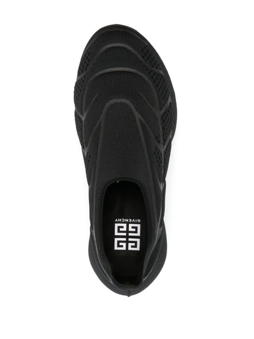 Givenchy Knitted Mesh Slip-On Sneakers