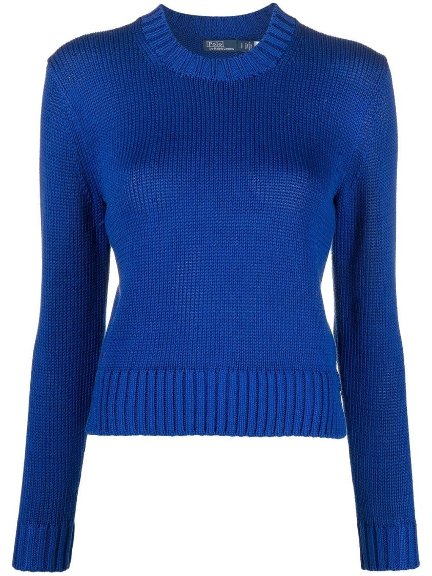 Polo Ralph Lauren Ribbed Texture Long Sleeve Pullover