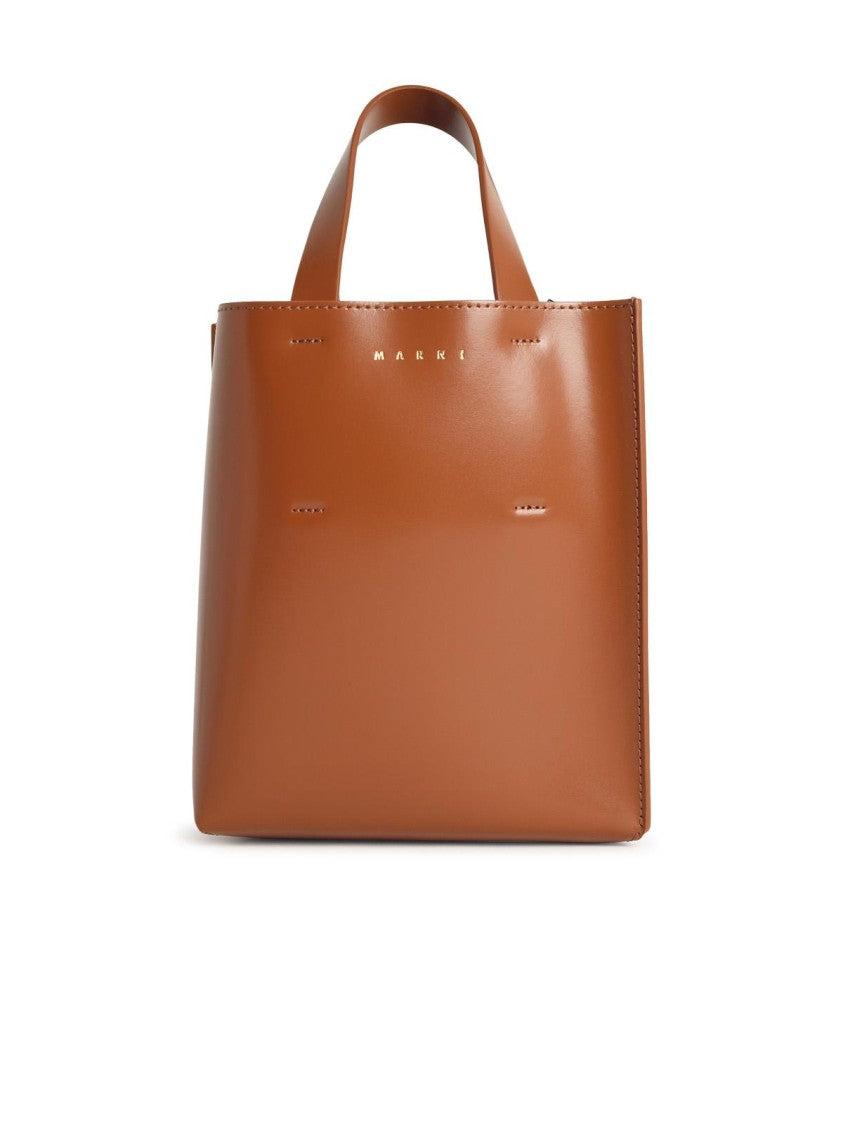 Marni Museo' Brown Leather Bag