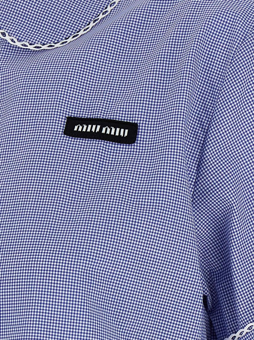 Miu Miu Micro Vichy Shirt