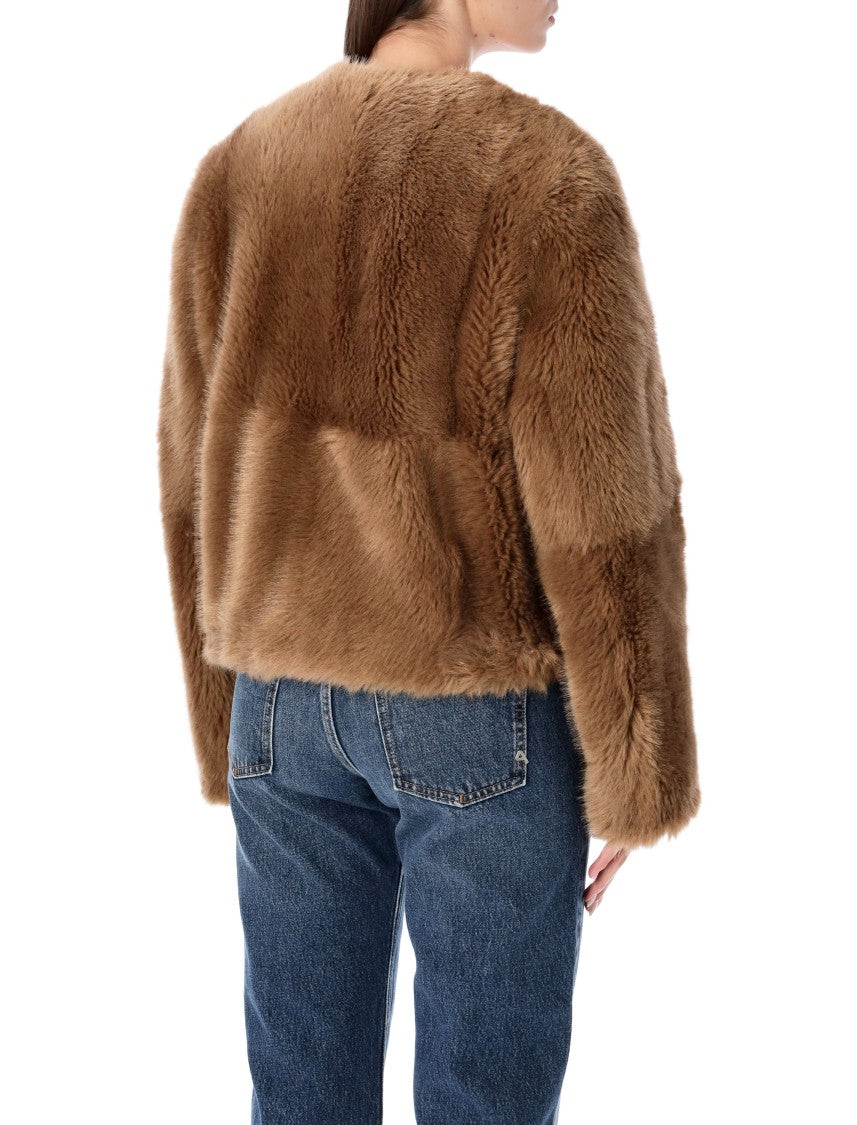 Stand Studio Halle Eco Fur Jacket