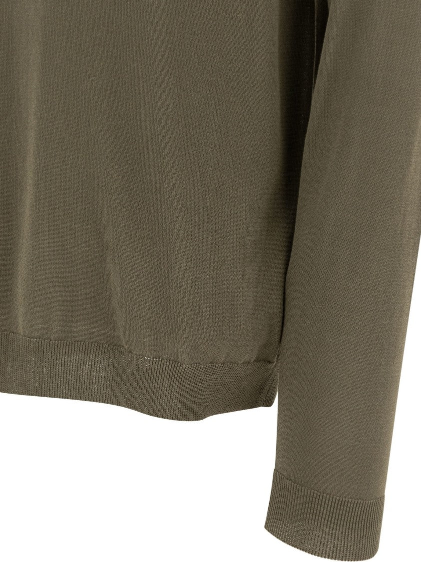 Zanone Fine-Knit Crew Neck Knitwear