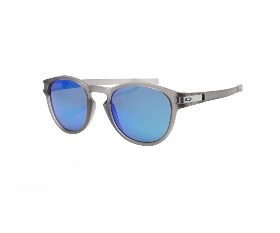 Oakley Rounded Frame Sunglasses With Reflective Gradient Lenses