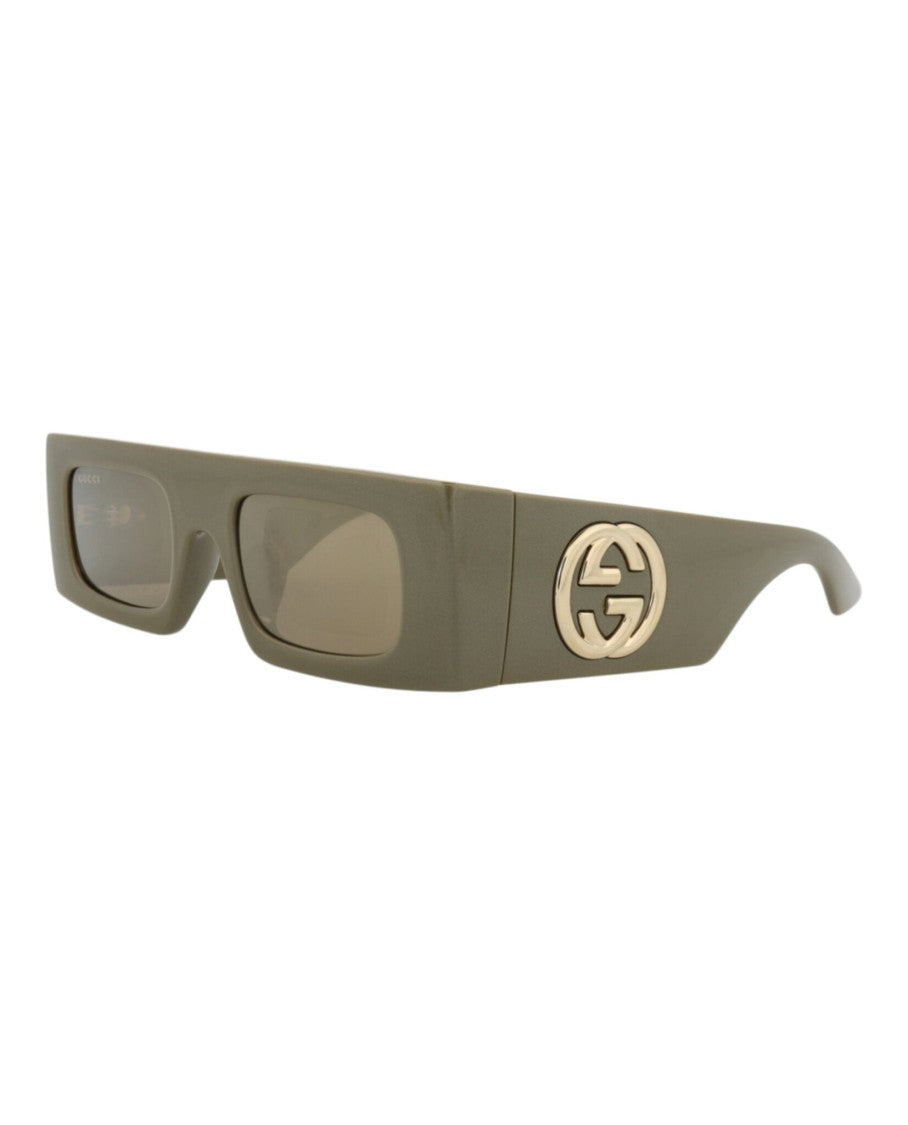 Gucci Shield-Frame Injection Sunglasses