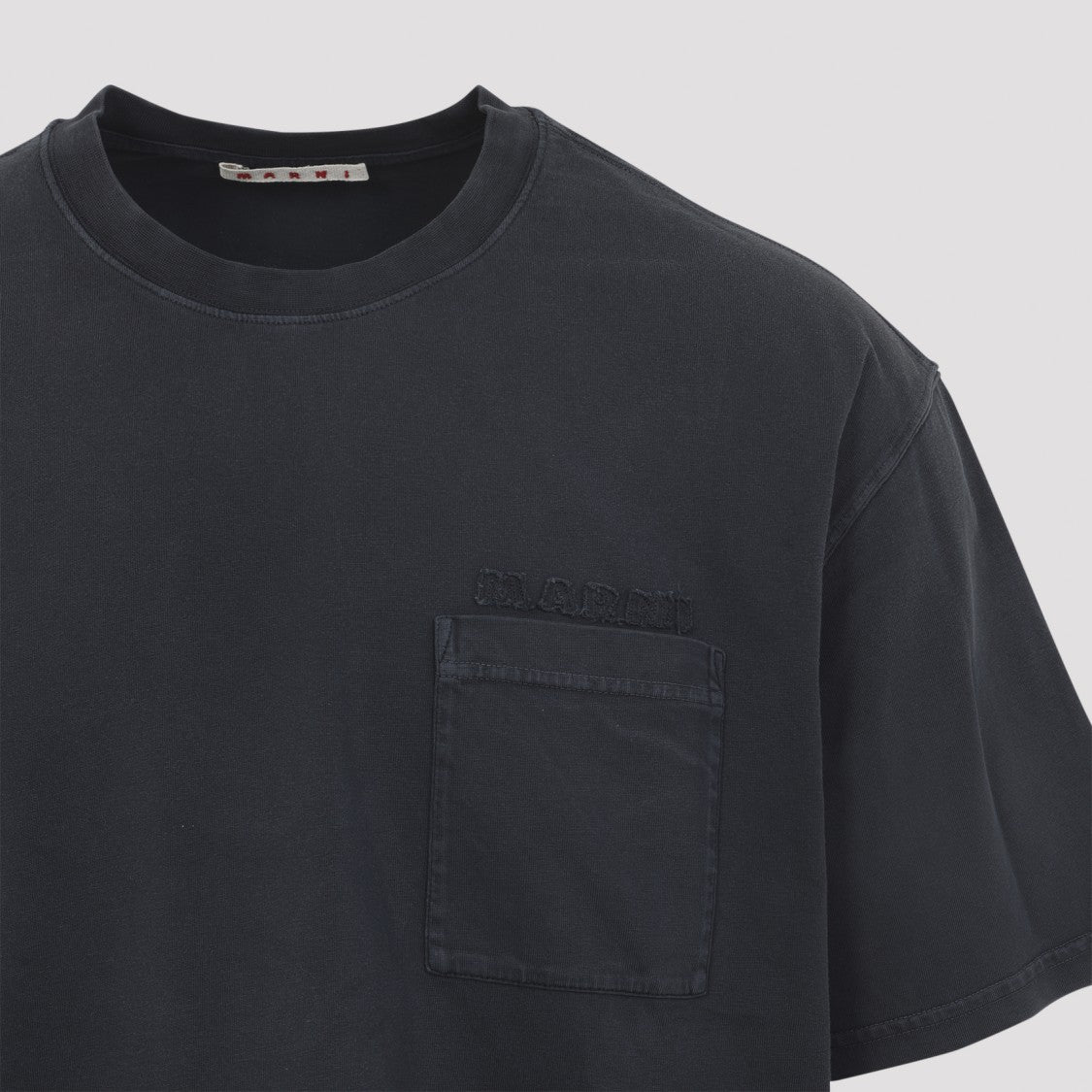Marni Black Cotton T-Shirt