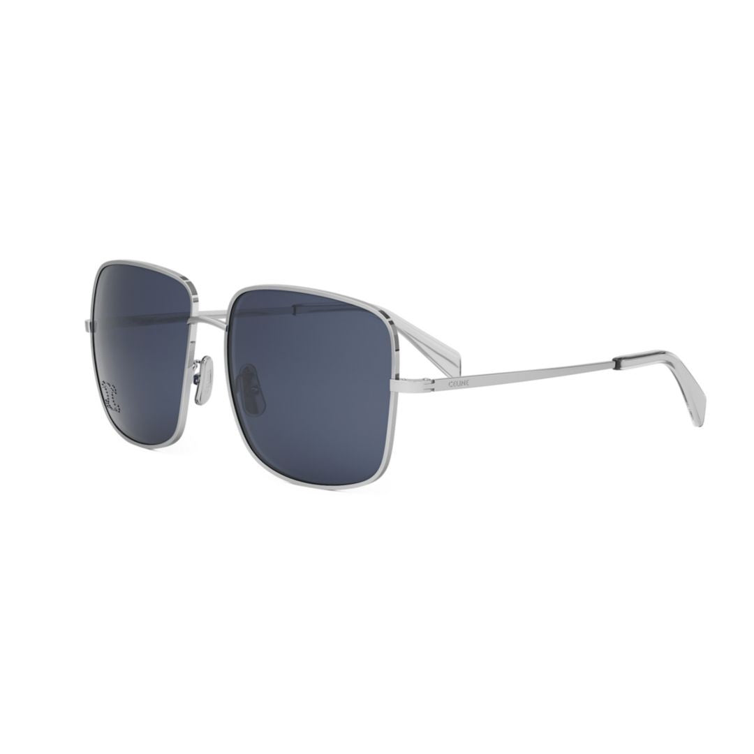 Celine Silver Cl40284u Dark-Lens Square Sunglasses