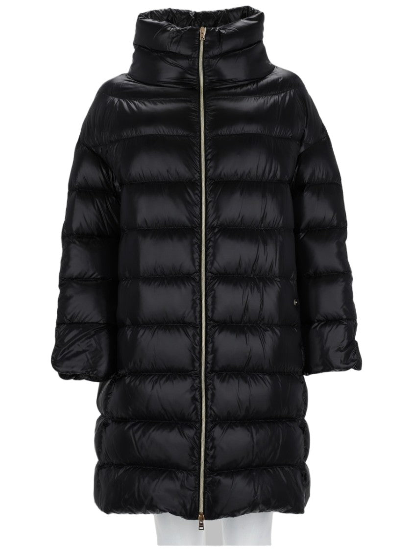 Herno Matilde Mid-Length Quilted Polyamide Down Jacket