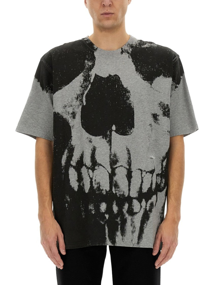 Alexander Mcqueen Skull Print T-Shirt