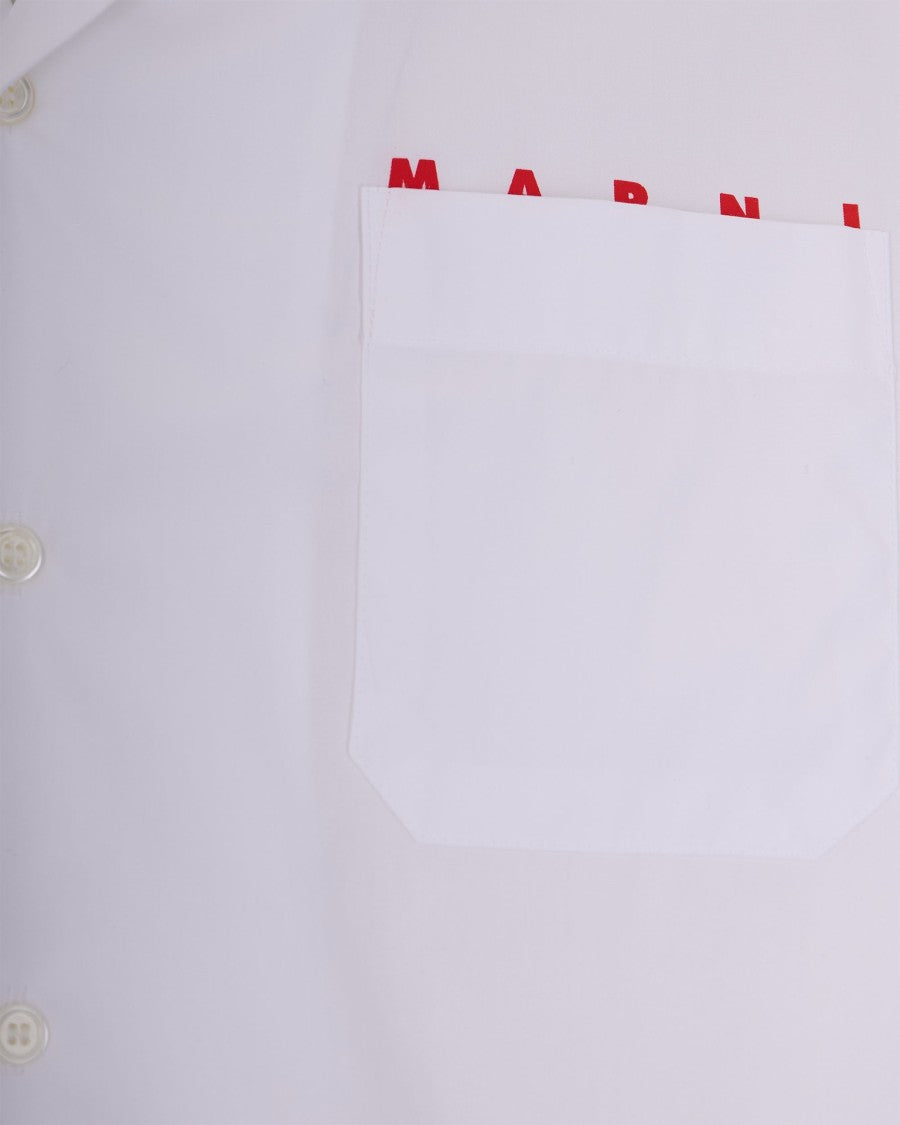 Marni Embroidered Bowling Shirt