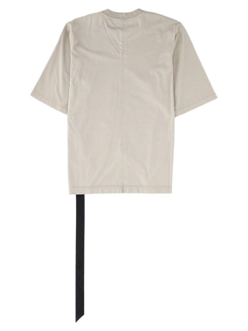 Drkshdw By Rick Owens Walrus Relaxed Fit Unique Hem Cotton T-Shirt