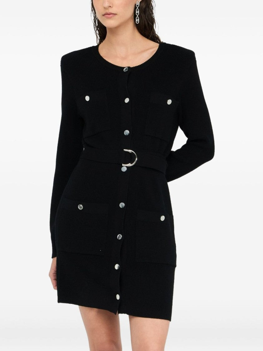 Liu Jo Fitted Black Mini Dress