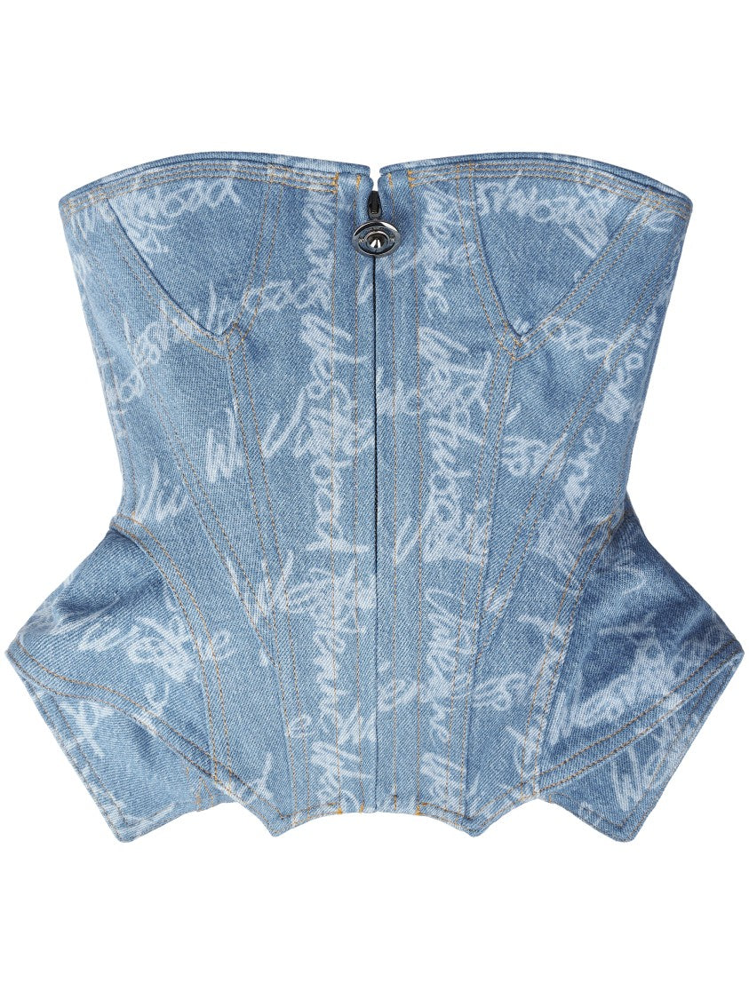 Vivienne Westwood Denim Cobrax Corset