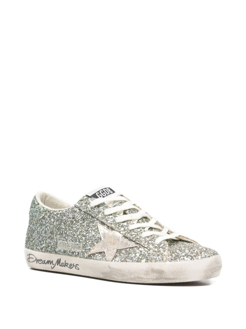 Golden Goose Silk And Nylon Low Top Sneakers
