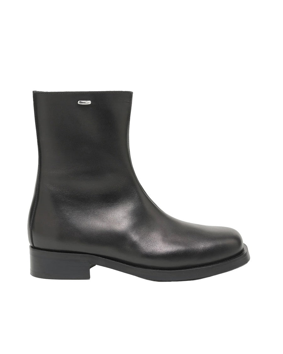Our Legacy Stivaletto Camion Black Ankle Boot With Vibram Sole
