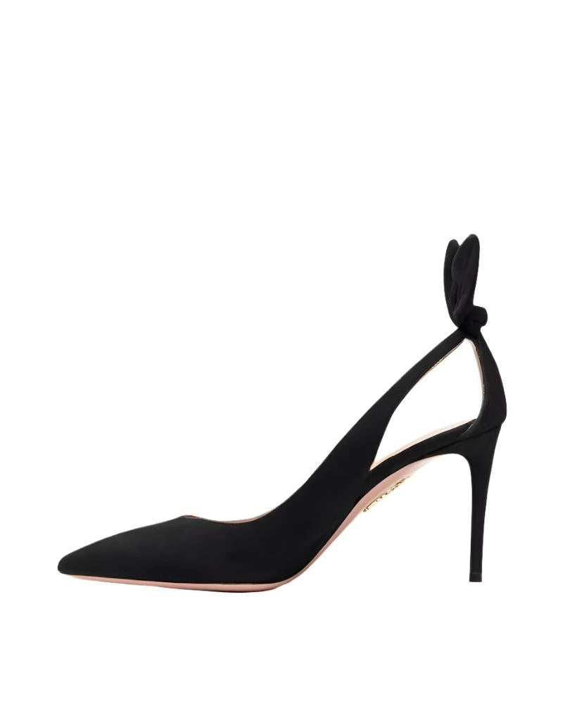 Aquazzura Bow Tie Pump 85