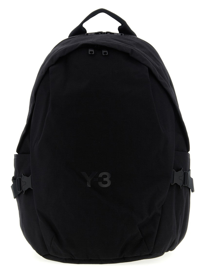 Y-3 Functional Cordura® Backpack With Embossed Logo And Adjustable Features