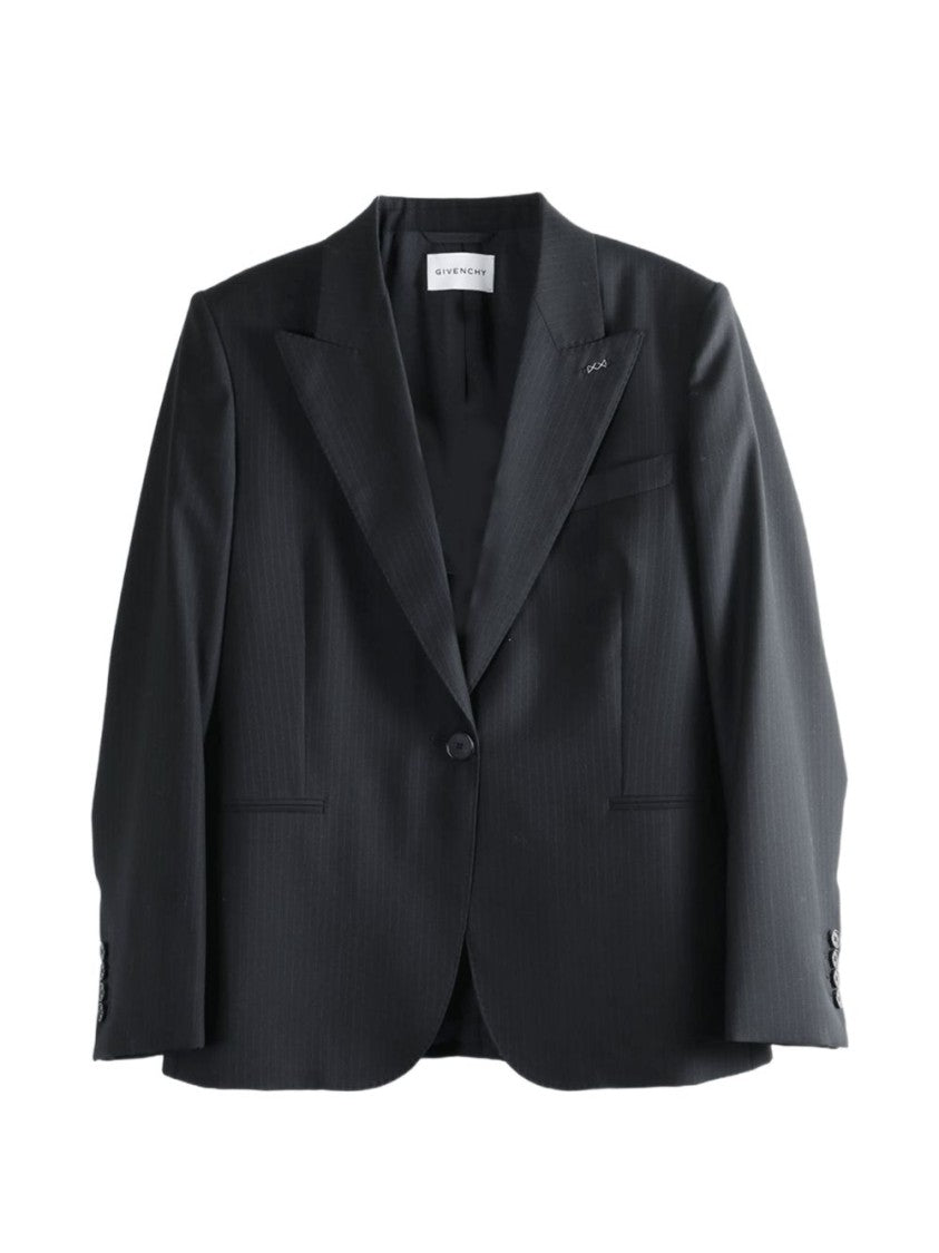 Givenchy Grey Silk And Nylon Zip Jacket