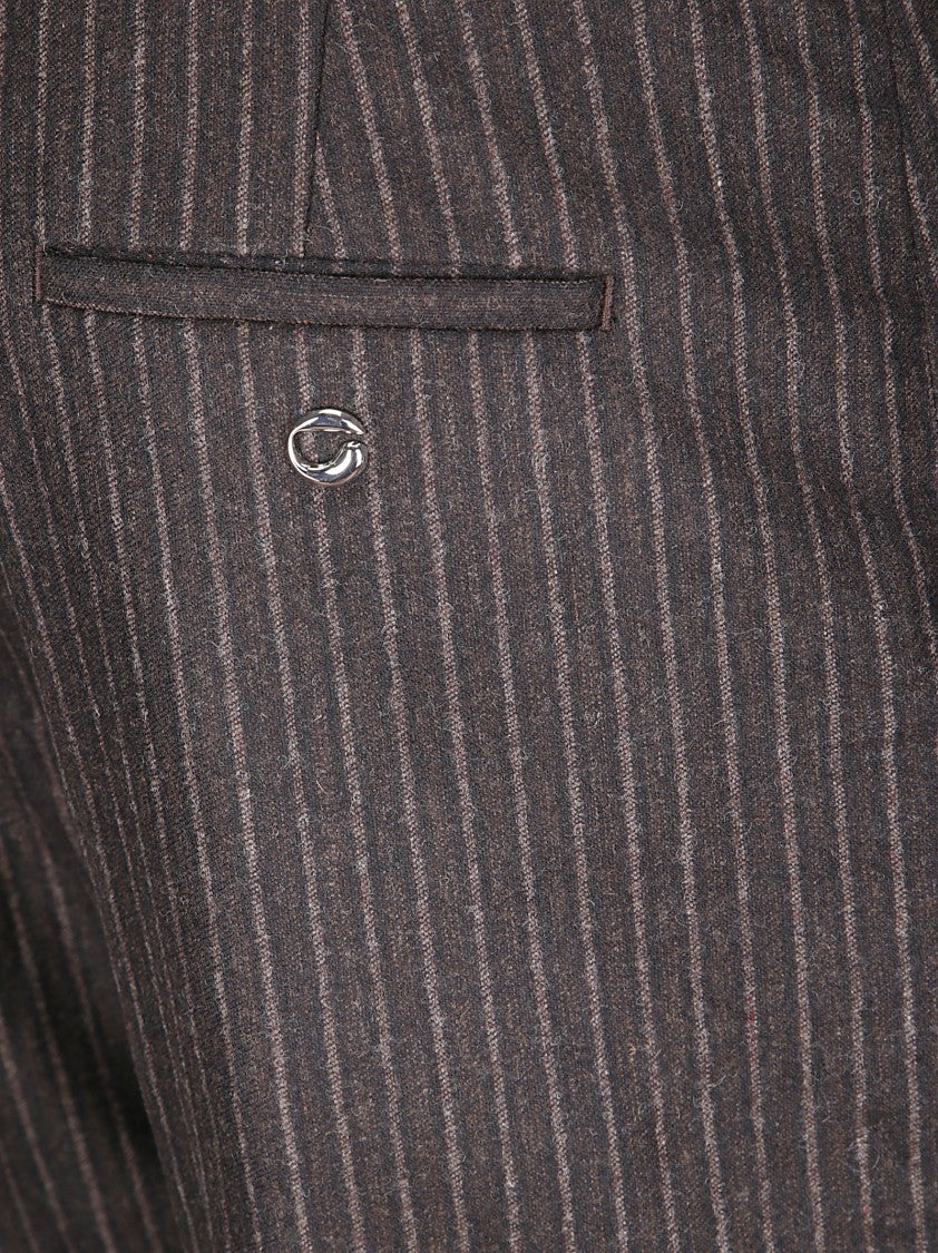 Coperni Pinstriped Cigarette Leg Tailored Pant