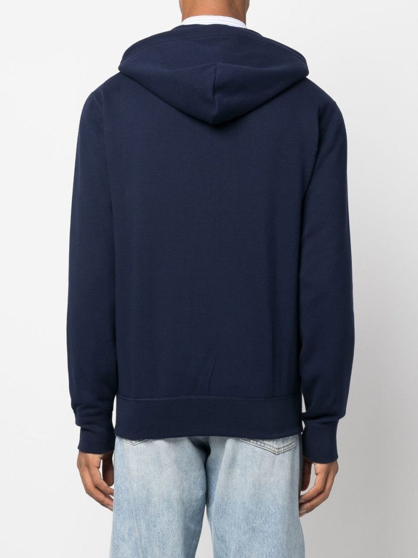 Polo Ralph Lauren Zip-Up Hooded Sweatshirt In Cotton-Polyester Blend