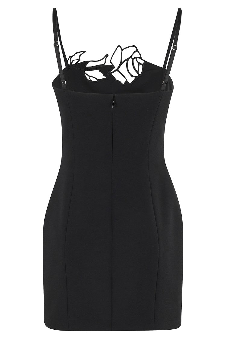 Blumarine Emb Cadi Crepe Dress