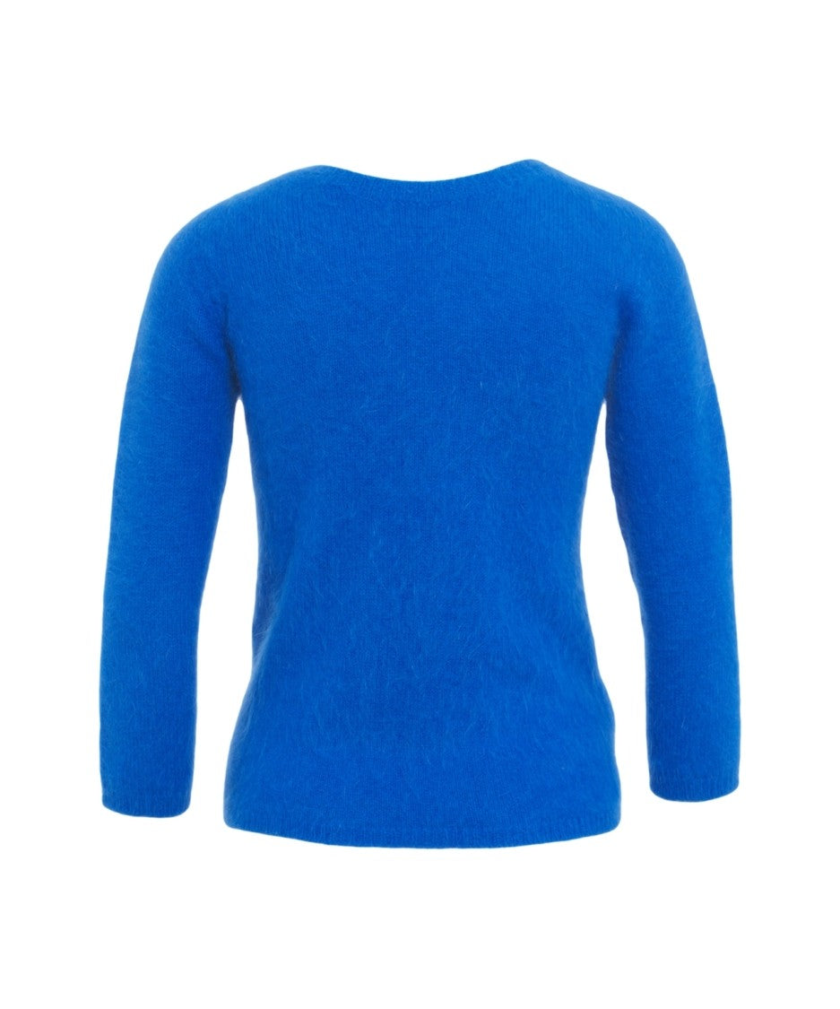 Roberto Collina Knit Sweater With V-Neckline And Luxurious Soft Texture