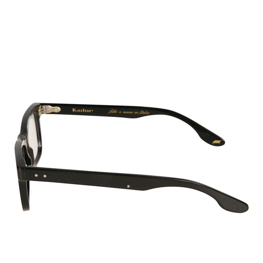 Kador Viko Glossy Black Rectangular Frame Eyeglasses