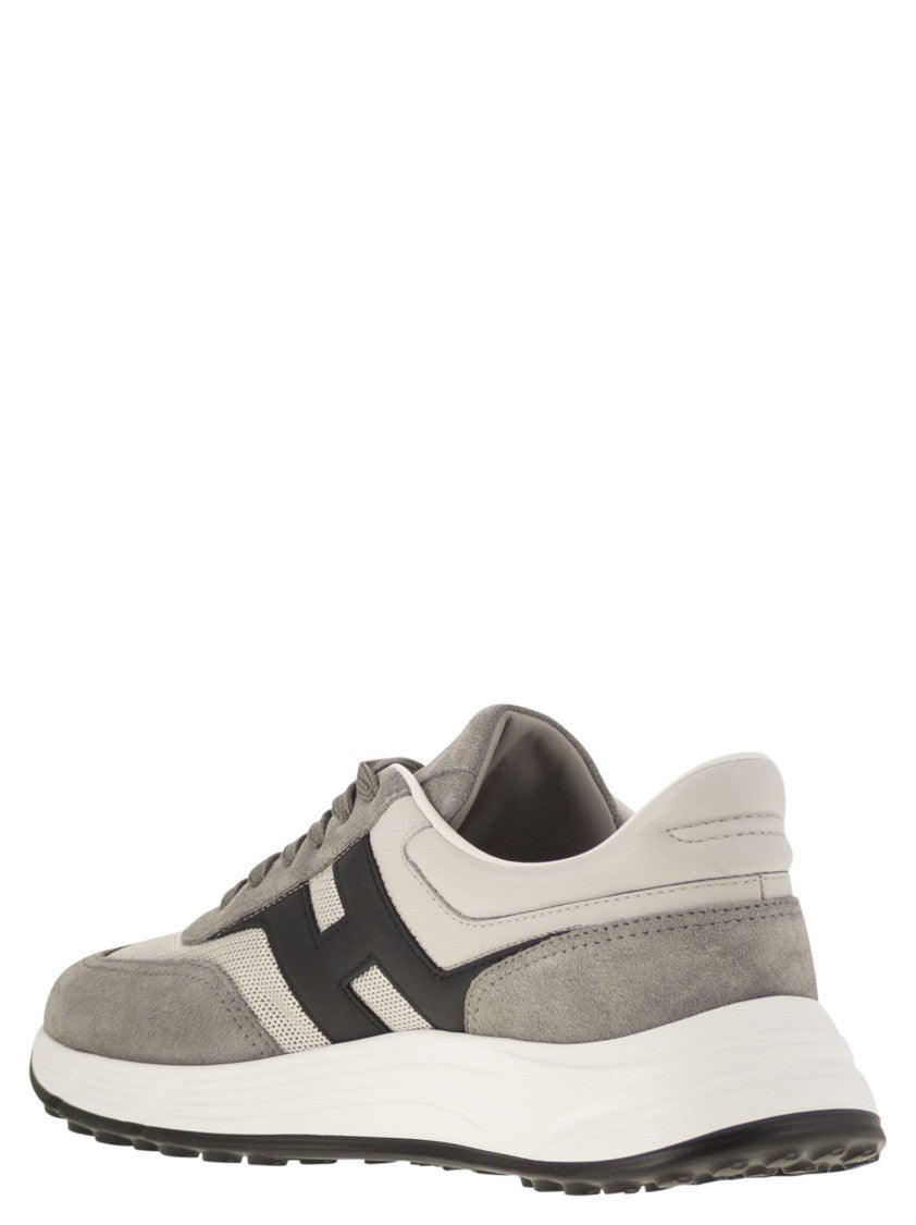 Hogan Hyperlight Trainers With Lateral Oblique H Detail