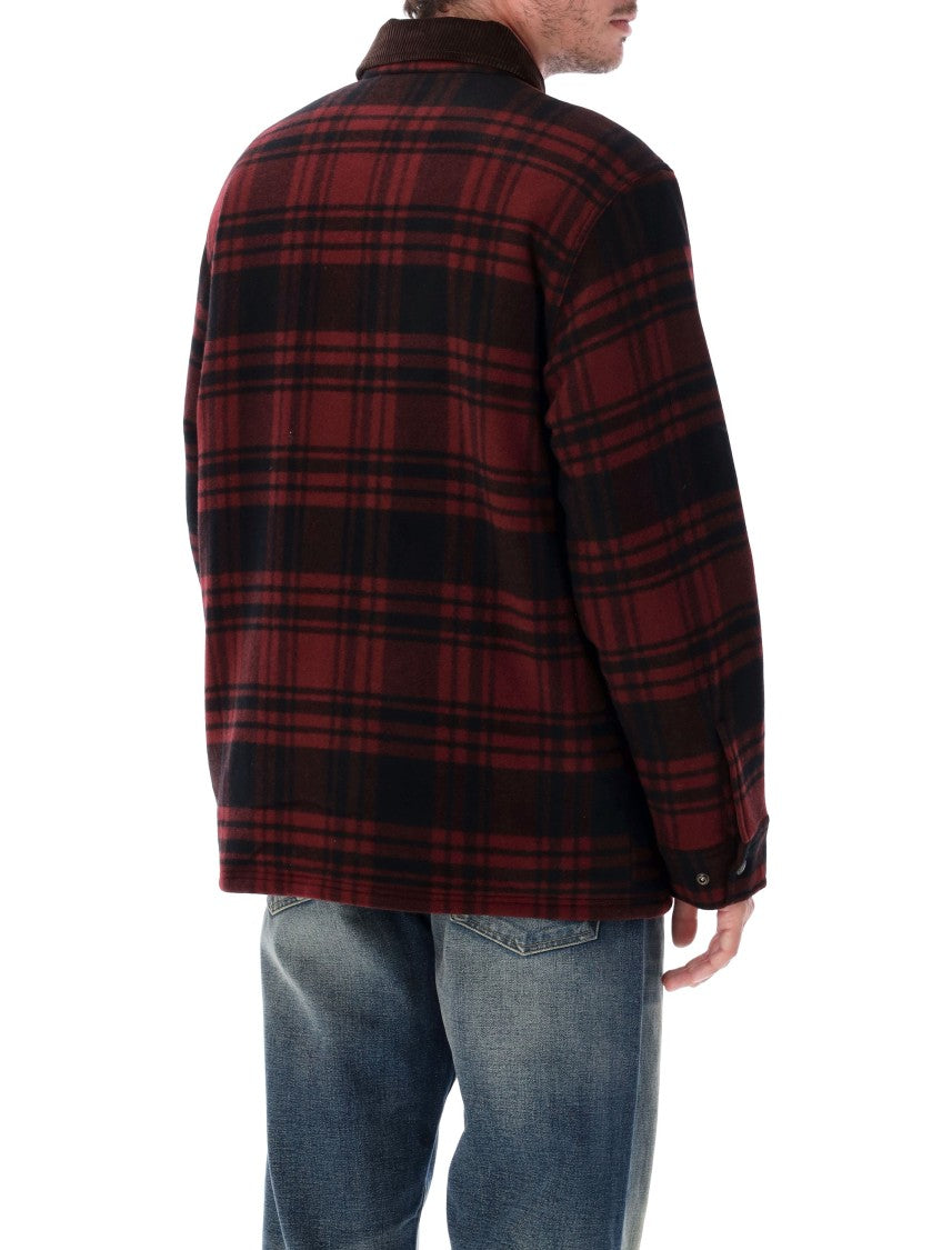 Filson Plaid Corduroy Collar Utility Jacket