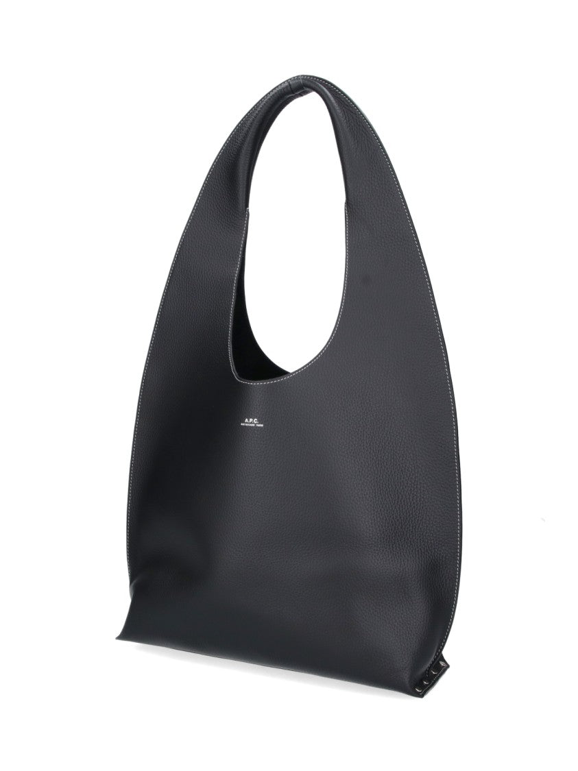 A.P.C. Crescent-Shaped Minimalist Bag With Discreet Logo