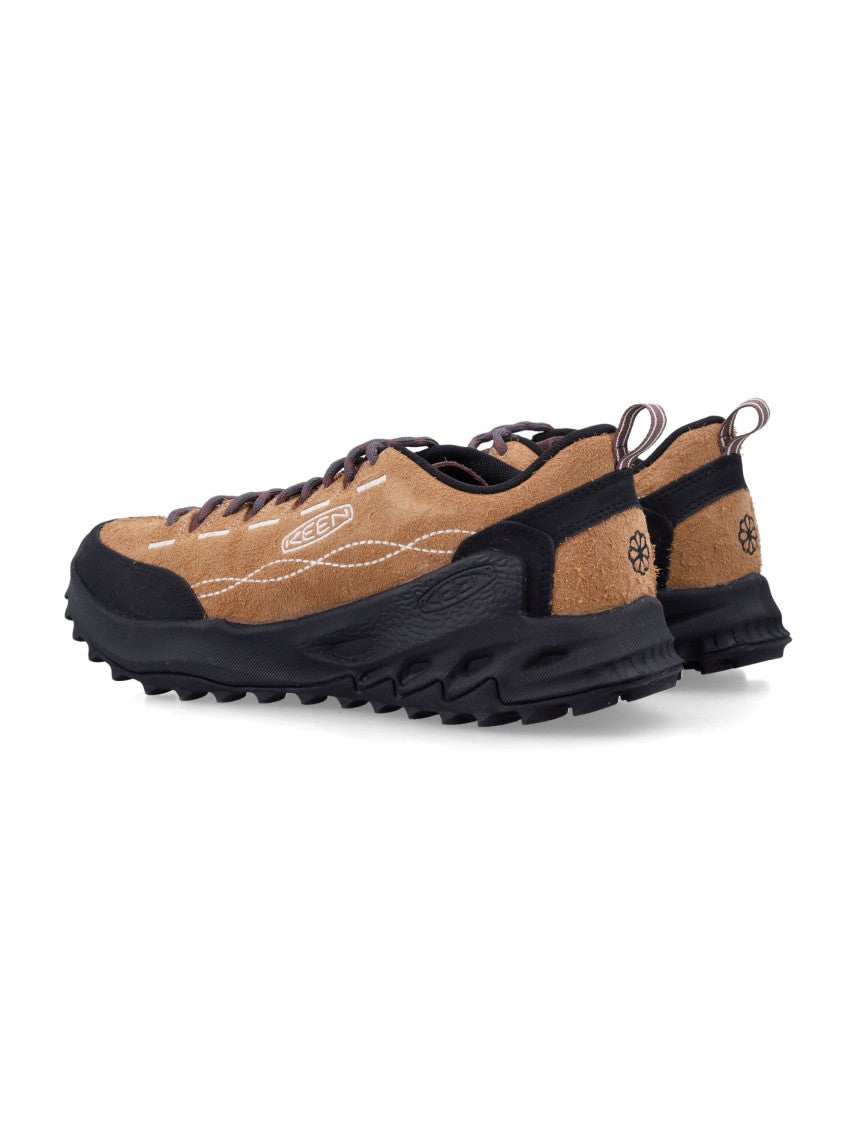 Keen Brown Jasper Zionic Textured Sneakers