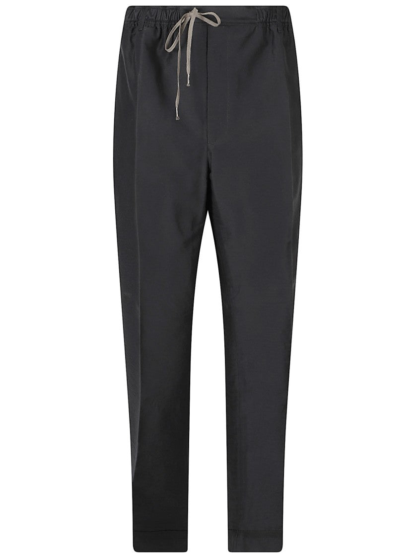 Maison Margiela Tapered Trousers With Elastic Waistband And Adjustable Fit