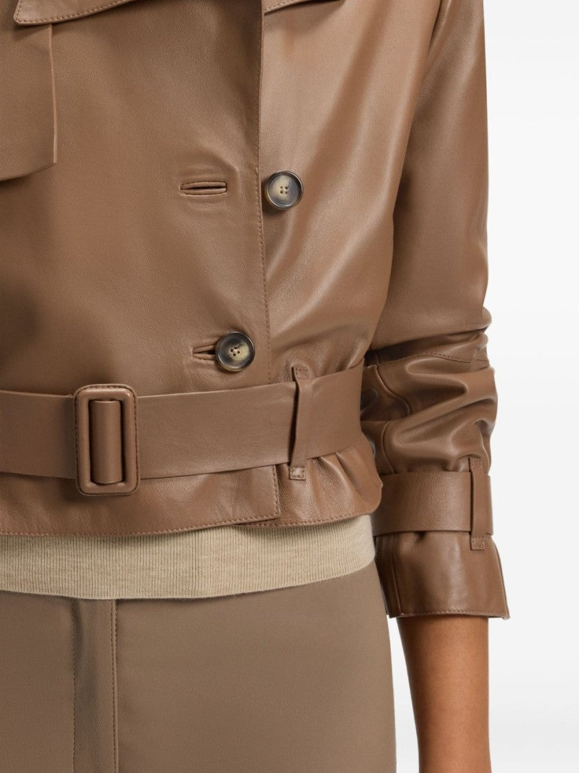 Boss Satela Leather Jacket