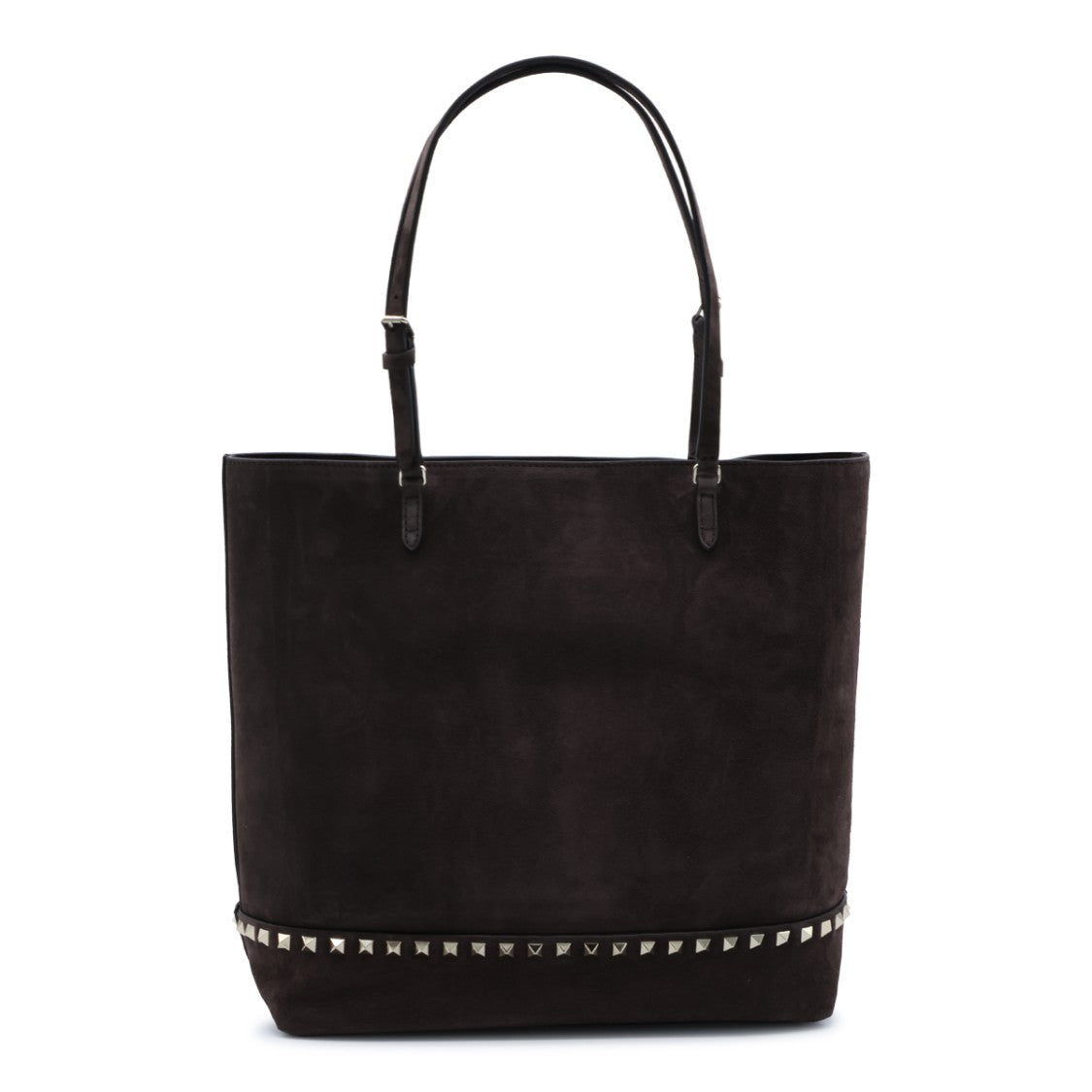 Valentino Garavani Suede Studded Tote Bag