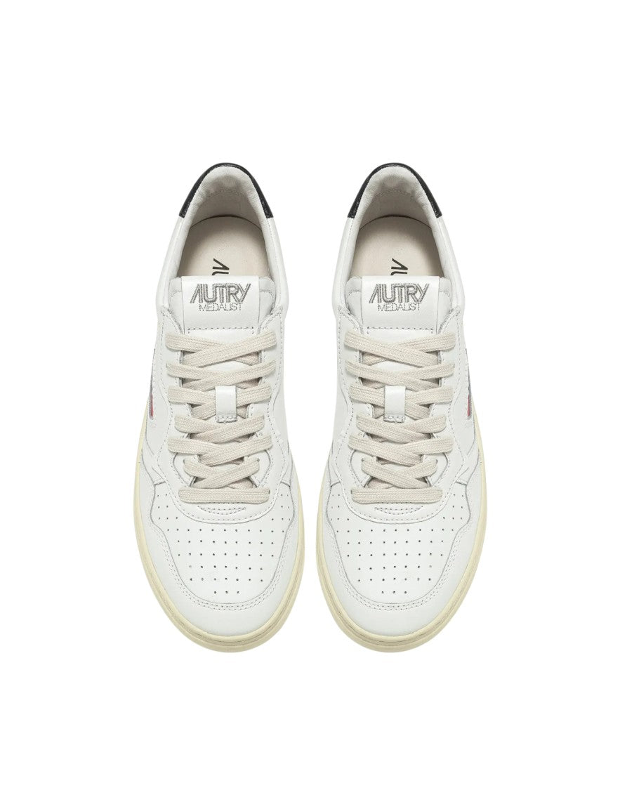 Autry White Leather Medalist Sneakers