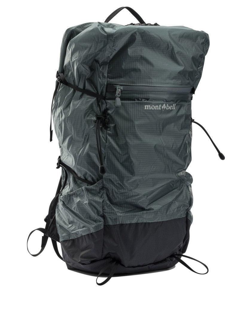 Montbell Lightweight Roll-Top Backpack With Versatile Pockets