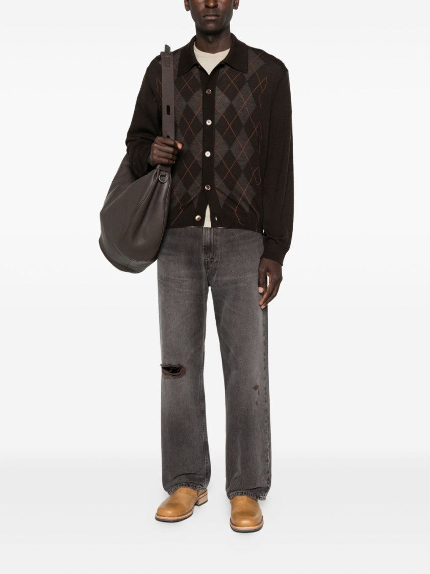 Our Legacy Evening Knitted Polo Shirt