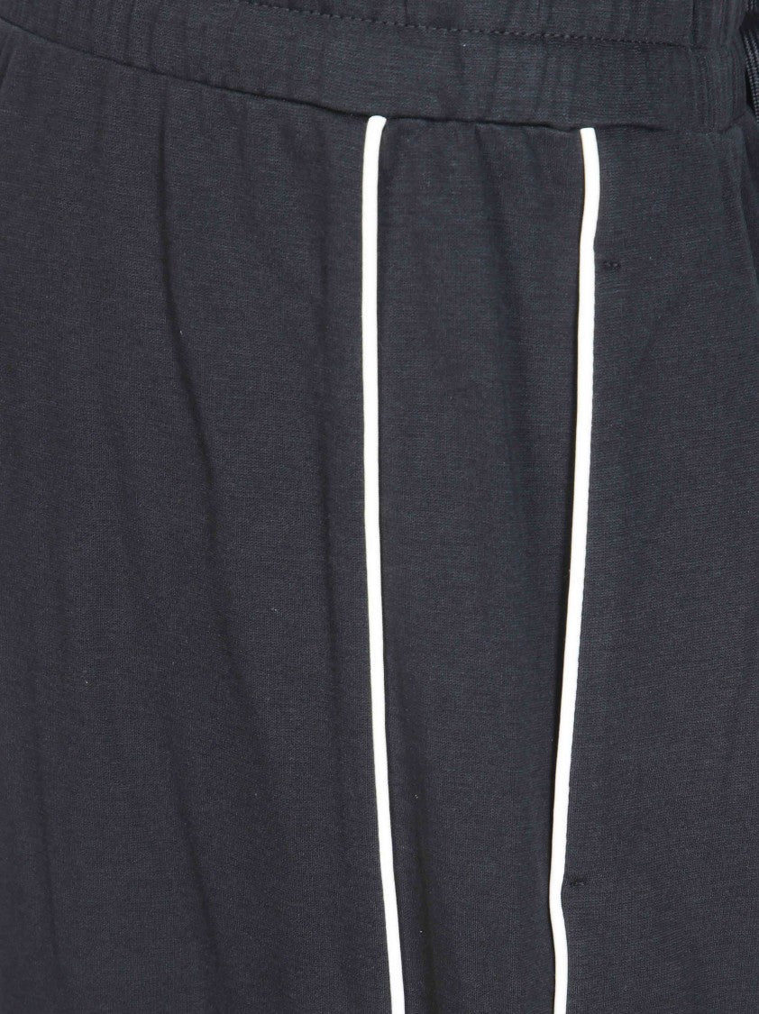 Max Mara Wkdgodezia Straight-Leg Contrast-Piping Pants