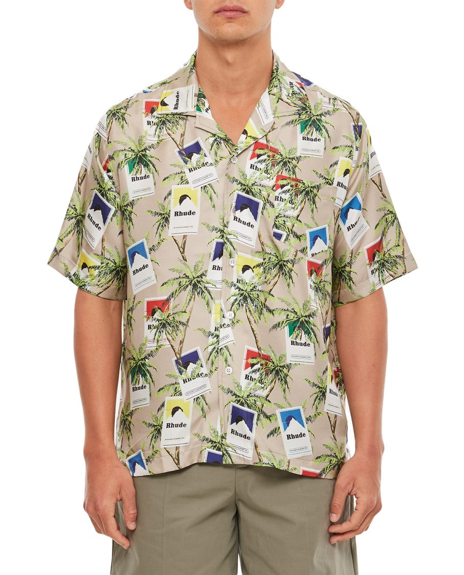 Rhude Rhude Cigarette Print Button Up