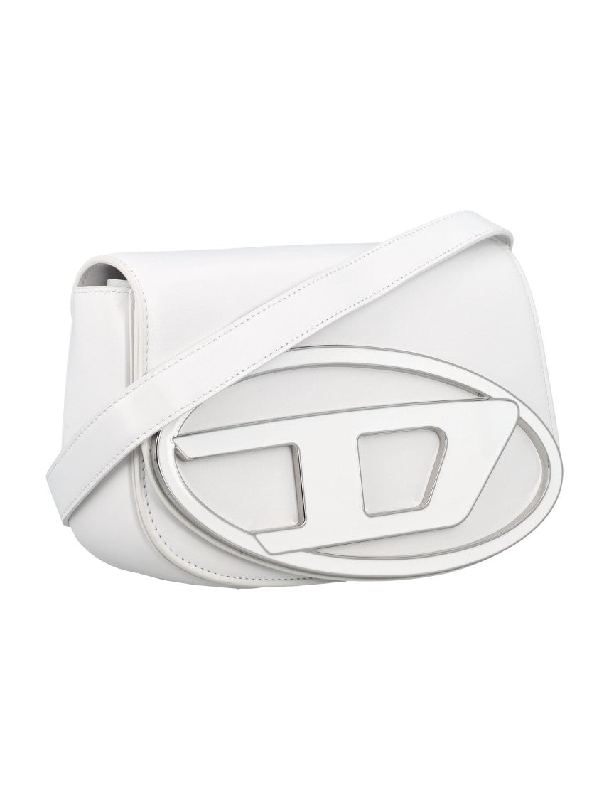 Diesel 1 Dr M Structured White Shoulder Bag